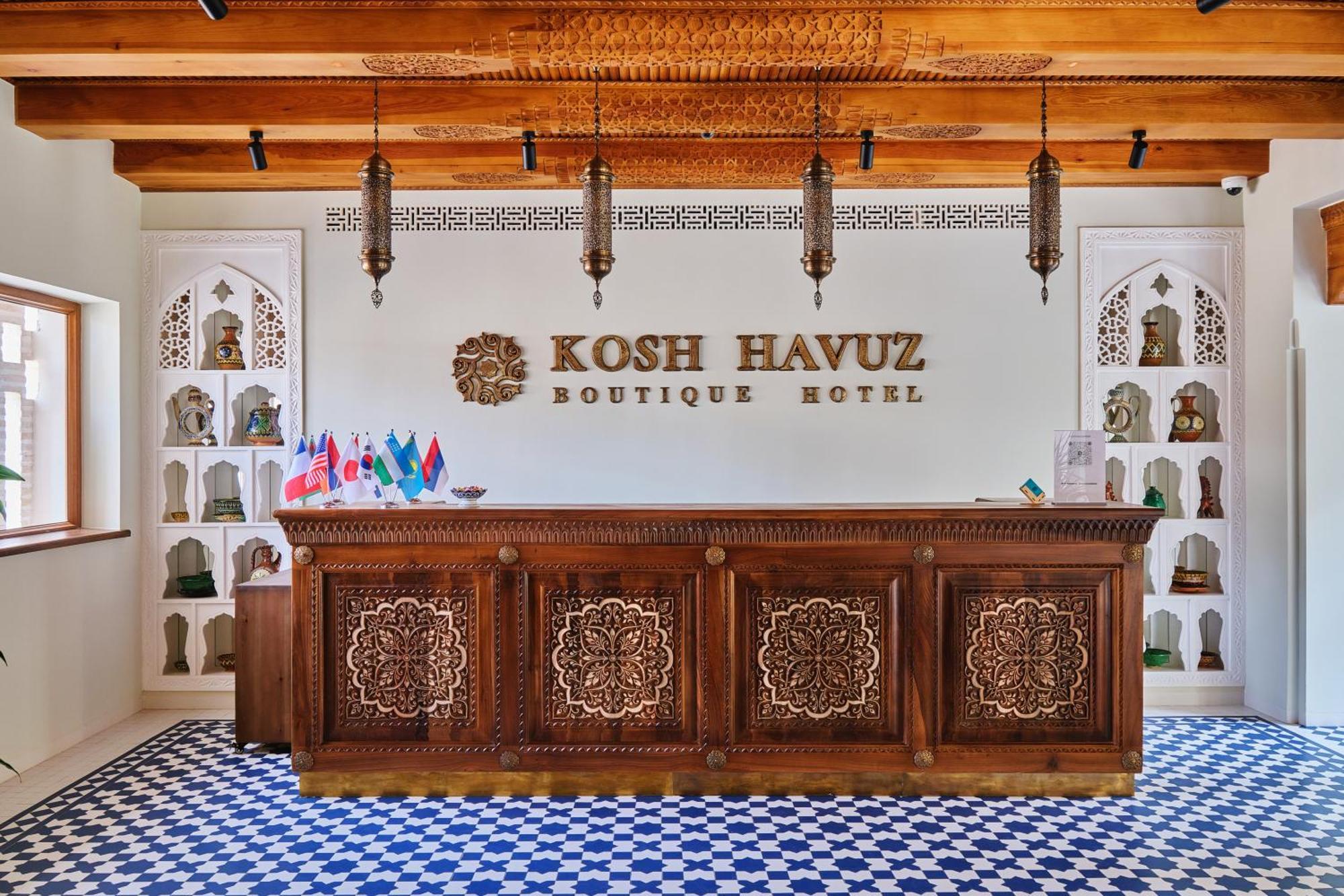 Kosh Havuz Boutique Hotel Samarkand Esterno foto